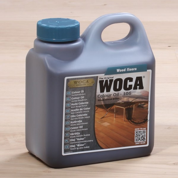 Woca Colouröl dunkelrotbraun 1 l