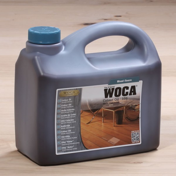 Woca Colouröl dunkelrotbraun 2,5 l