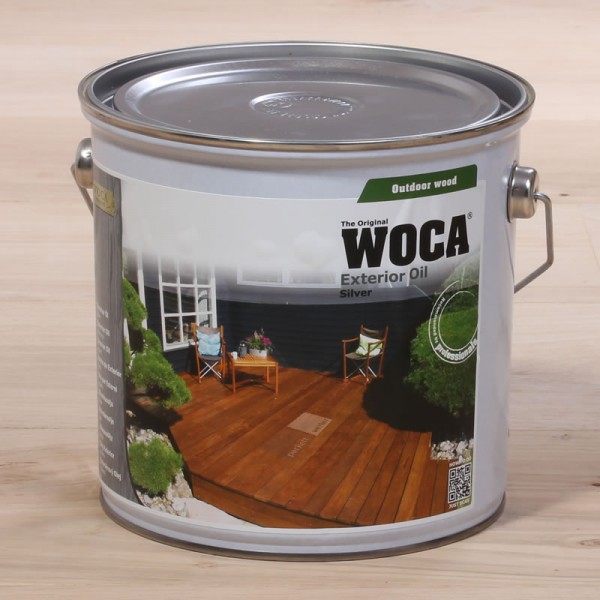 Woca Exterioröl - Terrassenöl silber 2,5l