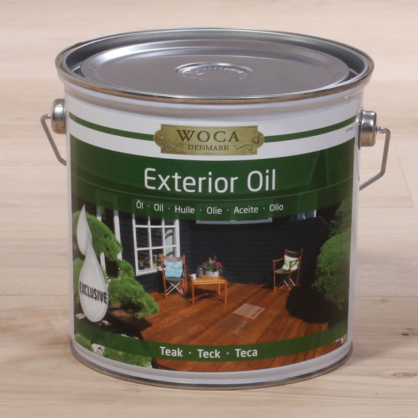 Woca Exterioröl - Terrassenöl teak 2,5 l