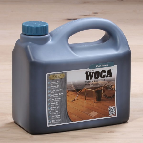 Woca Colouröl dunkelbraun 2,5 l