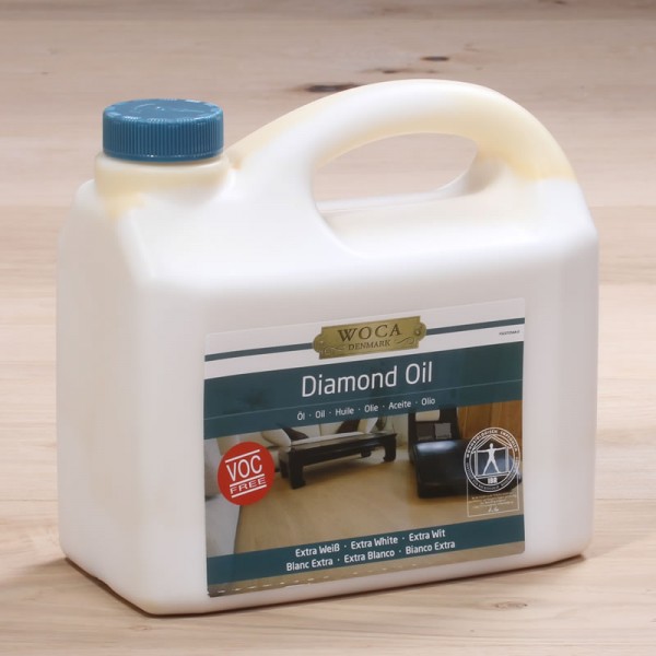 Woca Diamond Oil extraweiß 13% 2,5 l